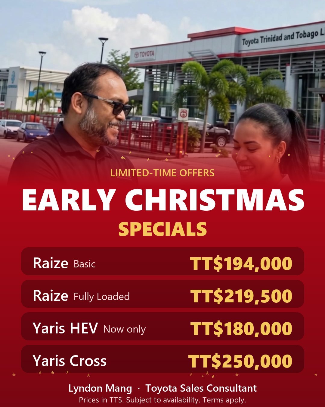 Early Christmas Specials